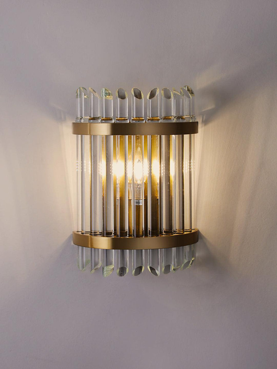 Delvin Buy Modern Crystal Wall Lights Online in India Jainsons