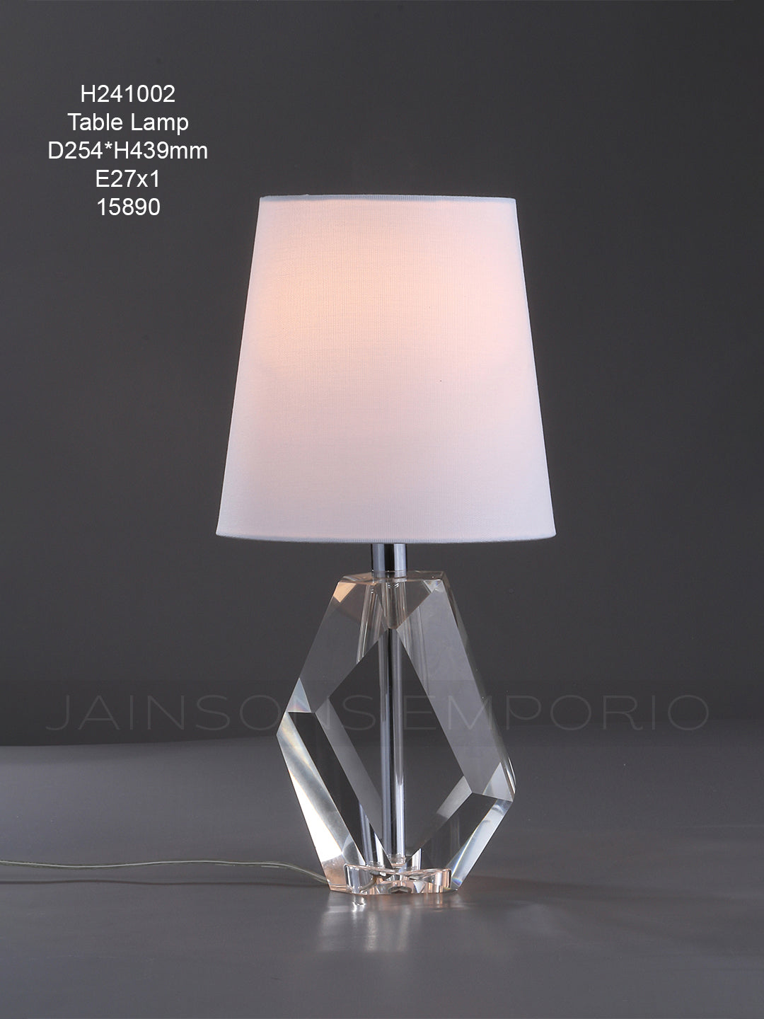 Crystal Gem Table Lamp