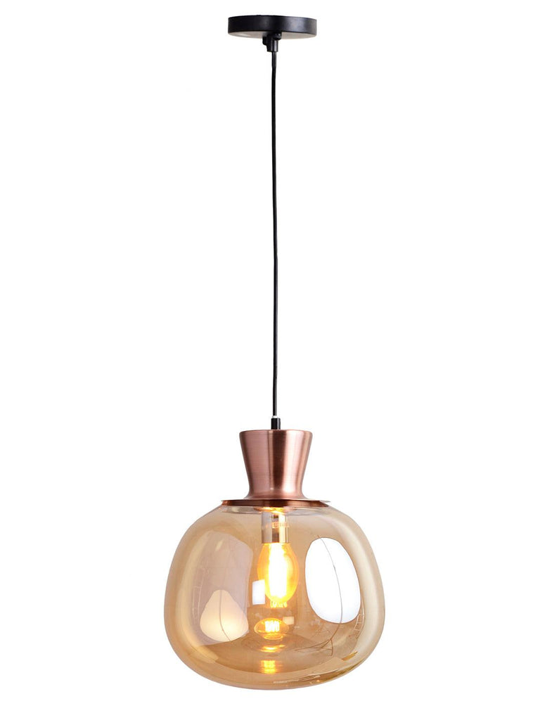 Jones Amber Pendant Lamp | Buy Luxury Hanging Lights Online India