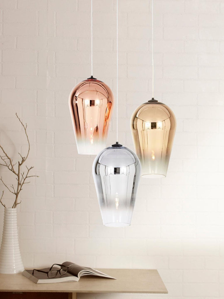 Faded Silver Gold Pendant Lamp | Buy Luxury Hanging Lights Online India