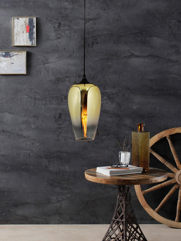 Ombre Gold Modern Ceiling Light | Buy Modern Ceiling Lights Online India