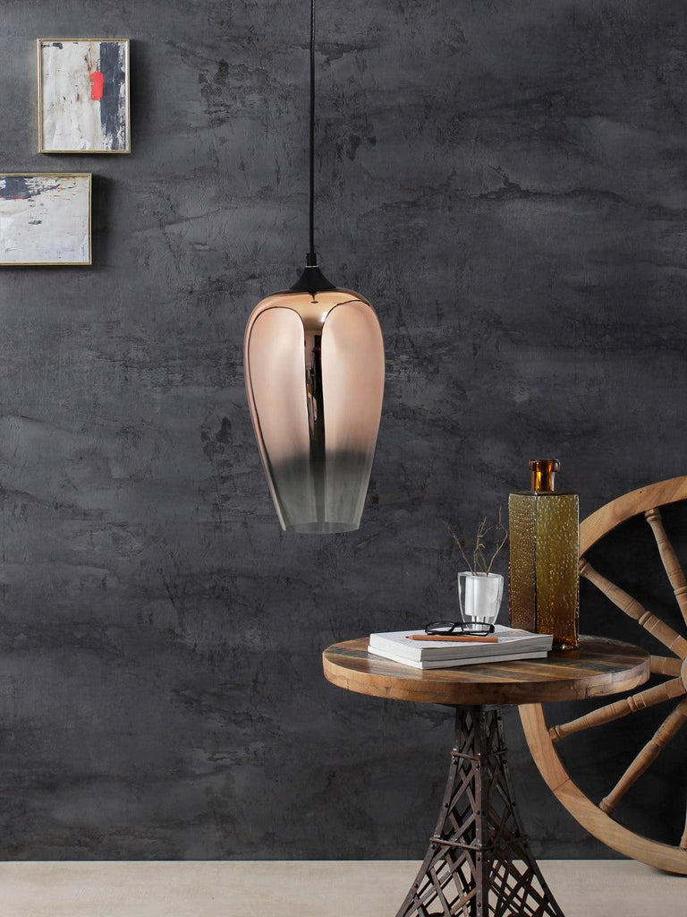 Ombre Copper Modern Ceiling Light | Buy Modern Ceiling Lights Online India