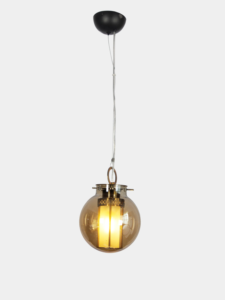 Everly Small Glass Pendant Lamp | Buy Luxury Hanging Lights Online India