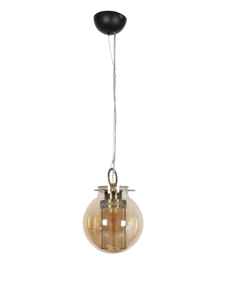 Everly Small Glass Pendant Lamp | Buy Luxury Hanging Lights Online India