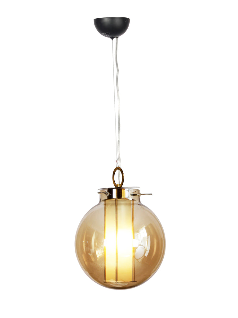 Everly Large Glass Pendant Lamp | Buy Luxury Hanging Lights Online India