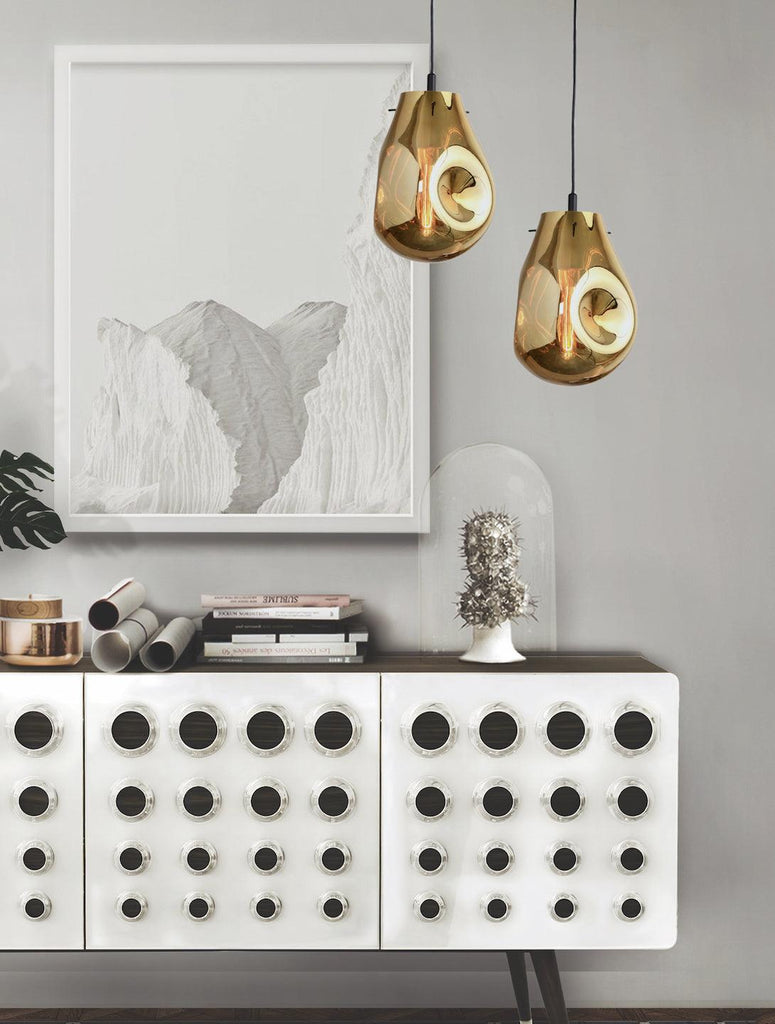 Soap Gold pendants Light - Jainsons Emporio