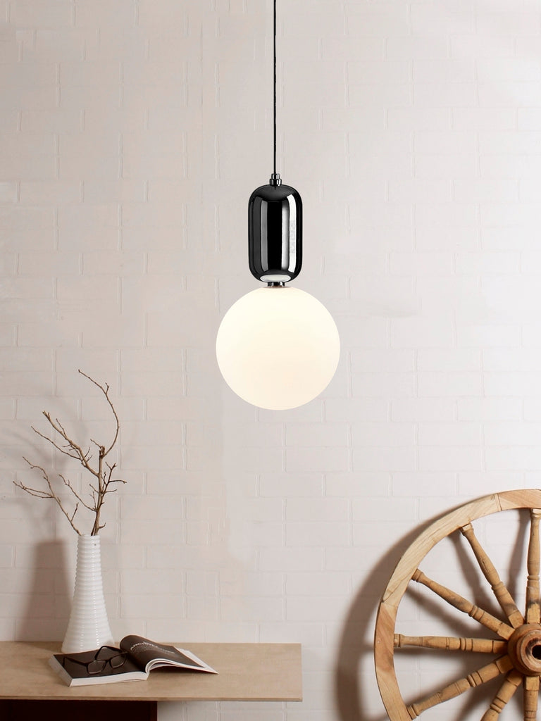Aballs White Black LED Pendant Lamp | Buy Luxury Hanging Lights Online India