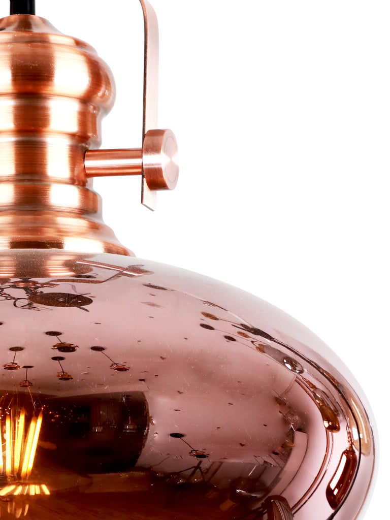 Jake Copper Pendant Lamp | Buy Luxury Hanging Lights Online India