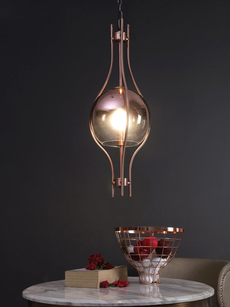 Hadley Copper | Buy LED Hanging Lights Online in India | Jainsons Emporio Lights