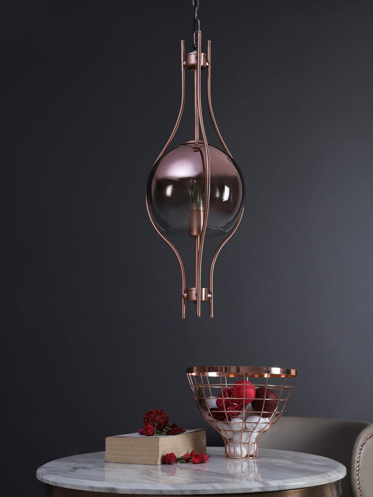 Hadley Copper | Buy LED Hanging Lights Online in India | Jainsons Emporio Lights