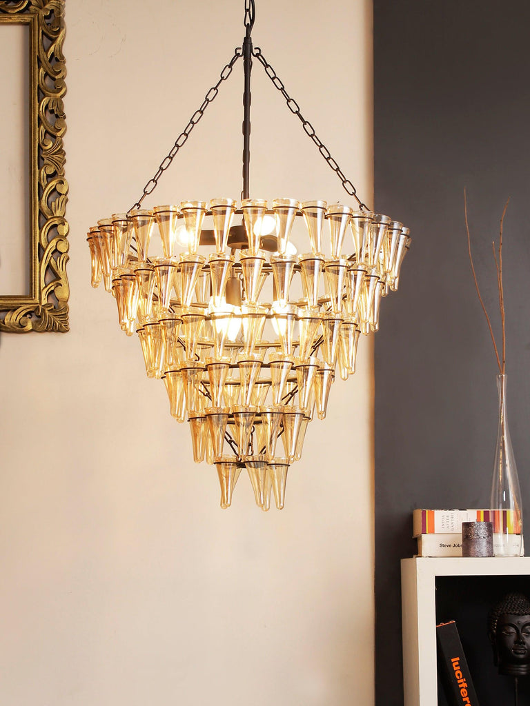 Glass Rack Designer Chandelier | Buy Luxury Chandeliers Online India