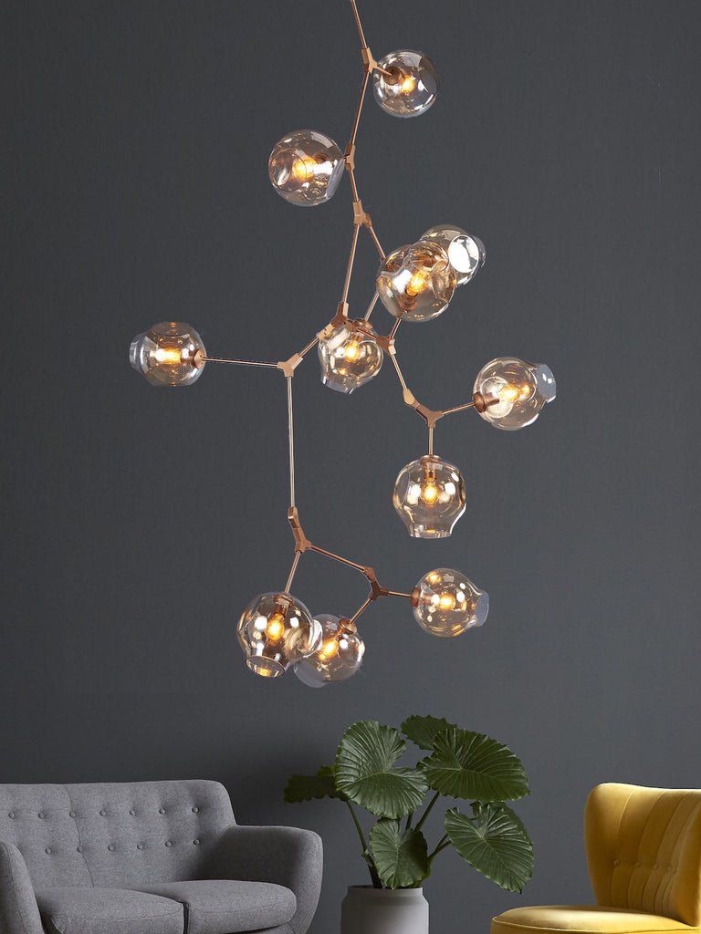 Branching Discs LED Chandelier | Buy LED Chandeliers Online India