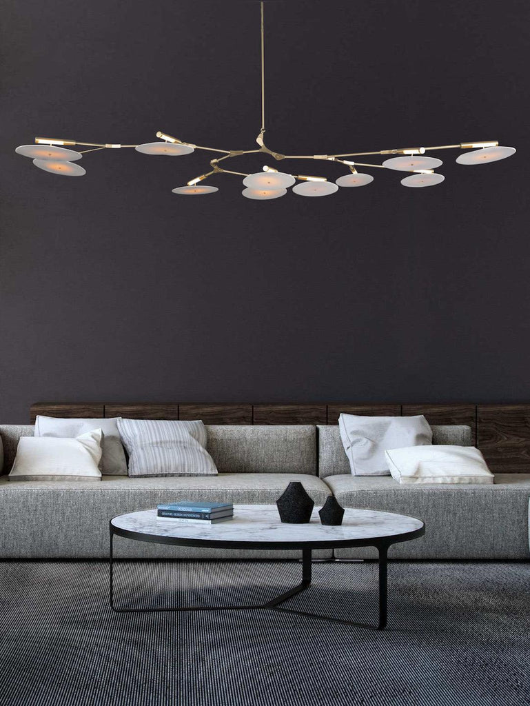 Branching Discs LED Chandelier | Buy LED Chandeliers Online India