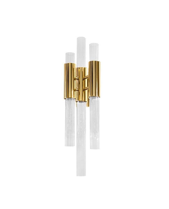 Trident Gold Wall Light | Buy Luxury Wall Lights Online India