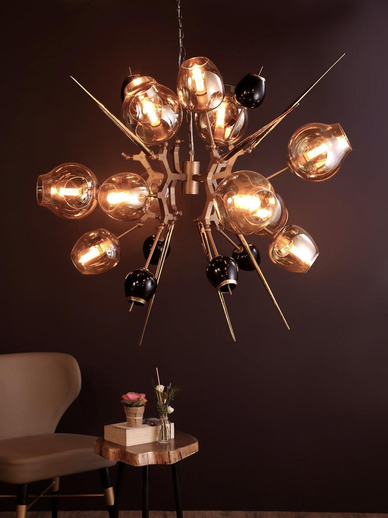 Boom Boom Burst Chandelier | Buy Chandelier Online in India | Jainsons Emporio Lights