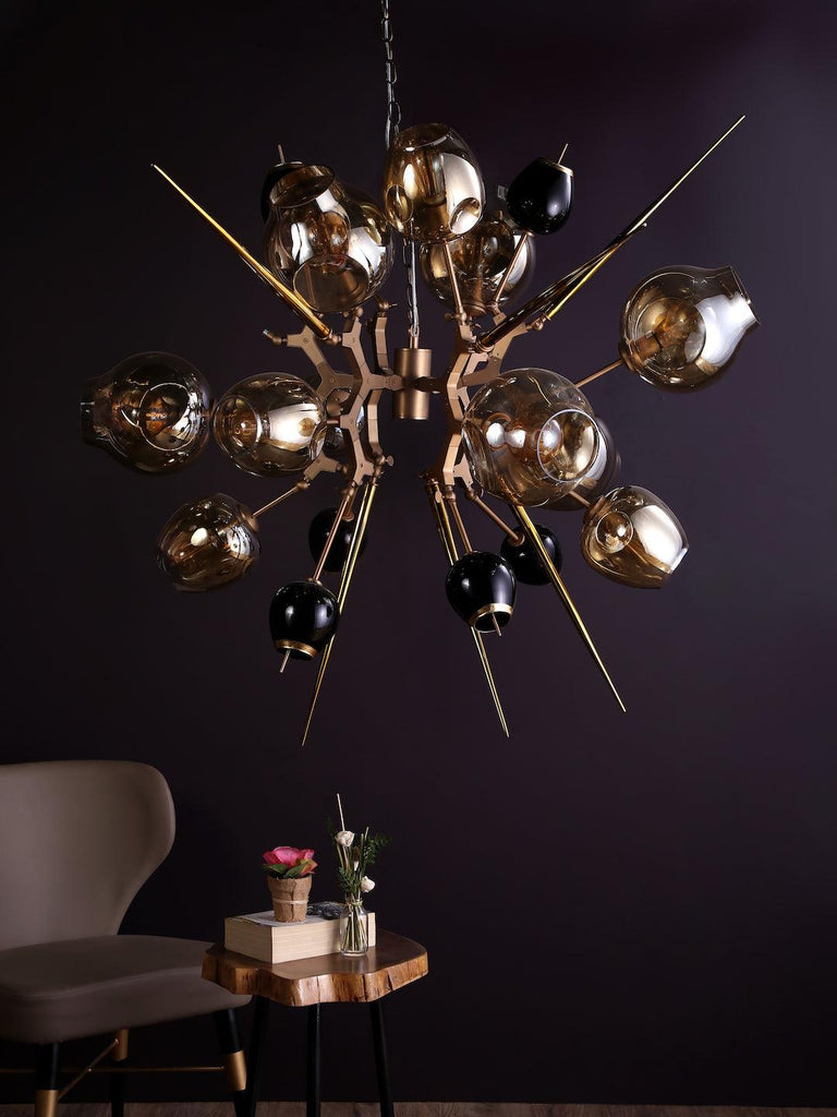 Boom Boom Burst Chandelier | Buy Chandelier Online in India | Jainsons Emporio Lights