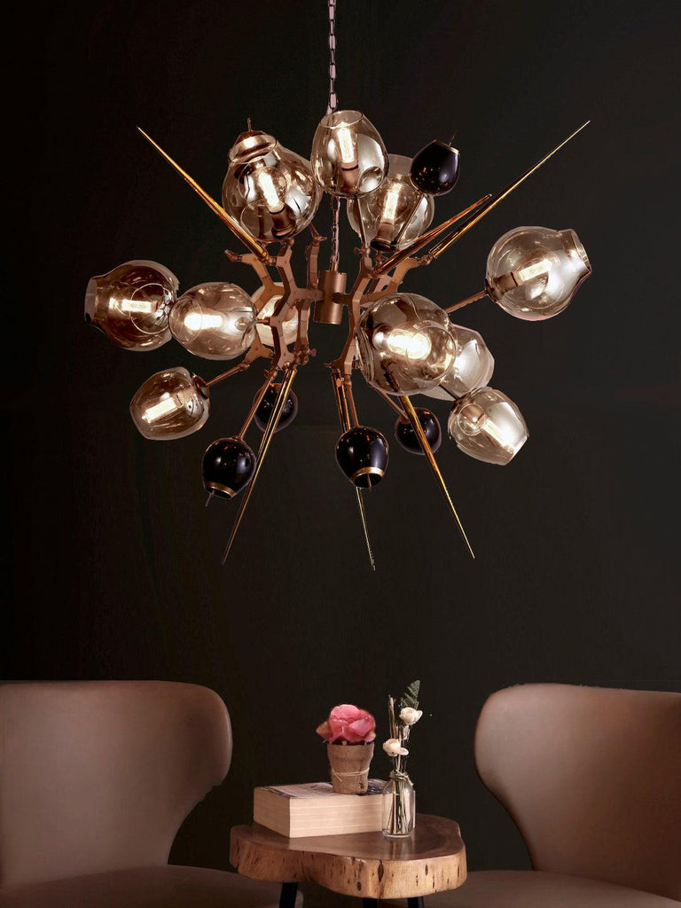 Boom Boom Burst Chandelier | Buy Chandelier Online in India | Jainsons Emporio Lights