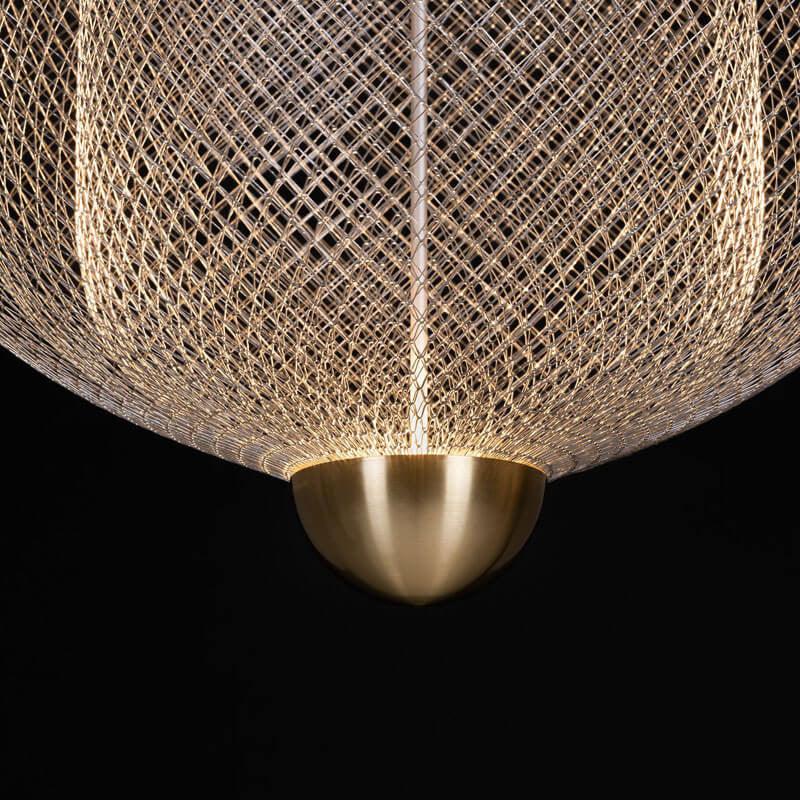 Meshed | Buy Gold Hanging Lights Online in India | Jainsons Emporio Lights