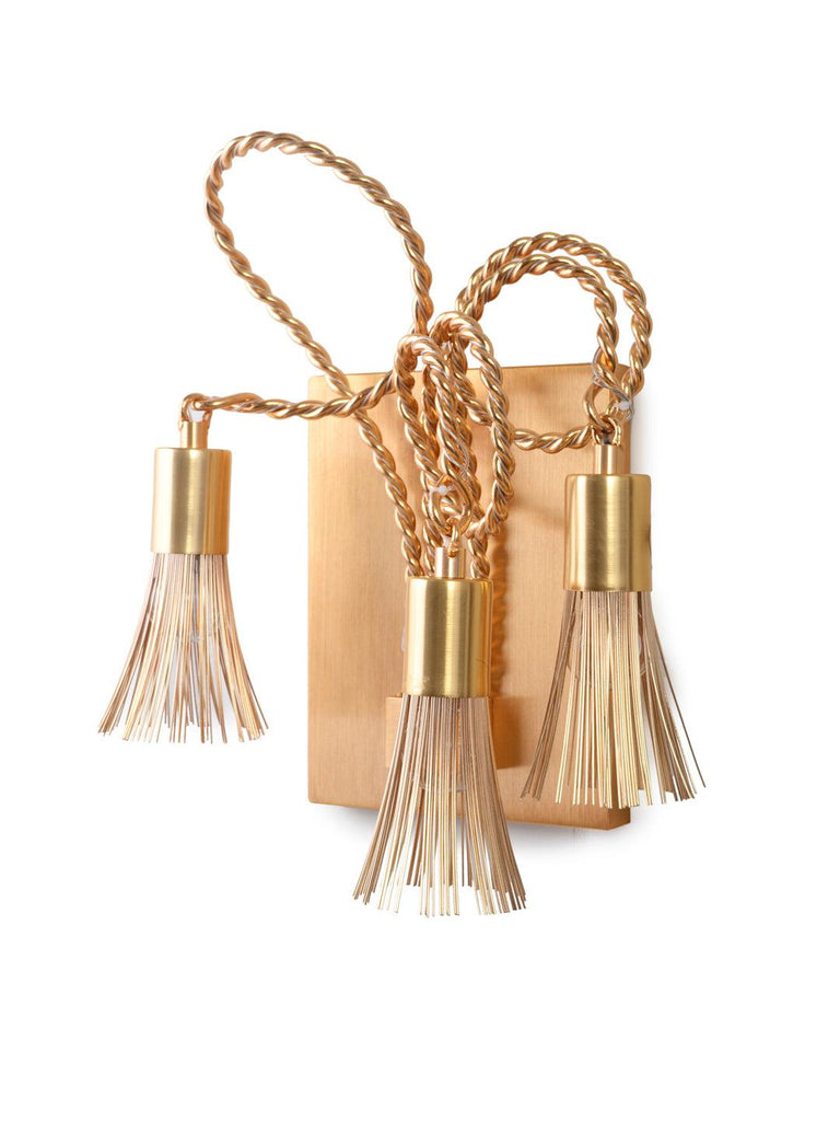 Tassels Gold Wall Lamp | Buy Modern Wall Light Online India