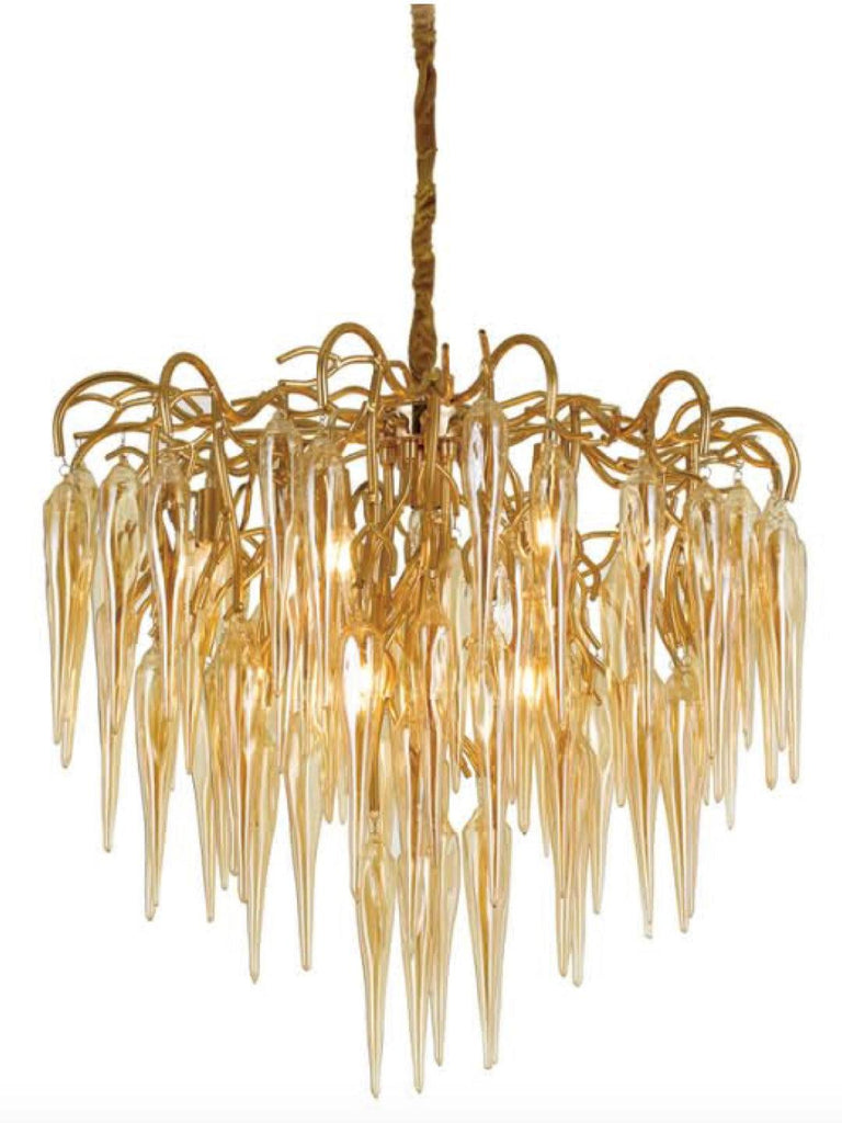 Jacqueline Gold Crystal Chandelier | Buy Luxury Chandeliers Online India