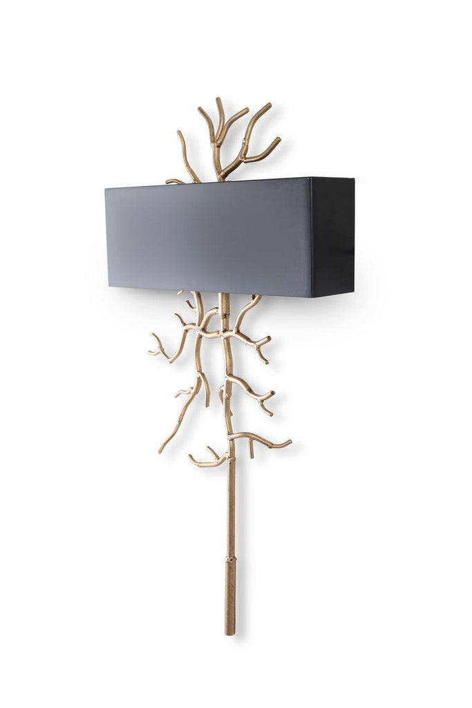 Twig Black Gold Wall Lamp | Buy Luxury Wall Light Online India