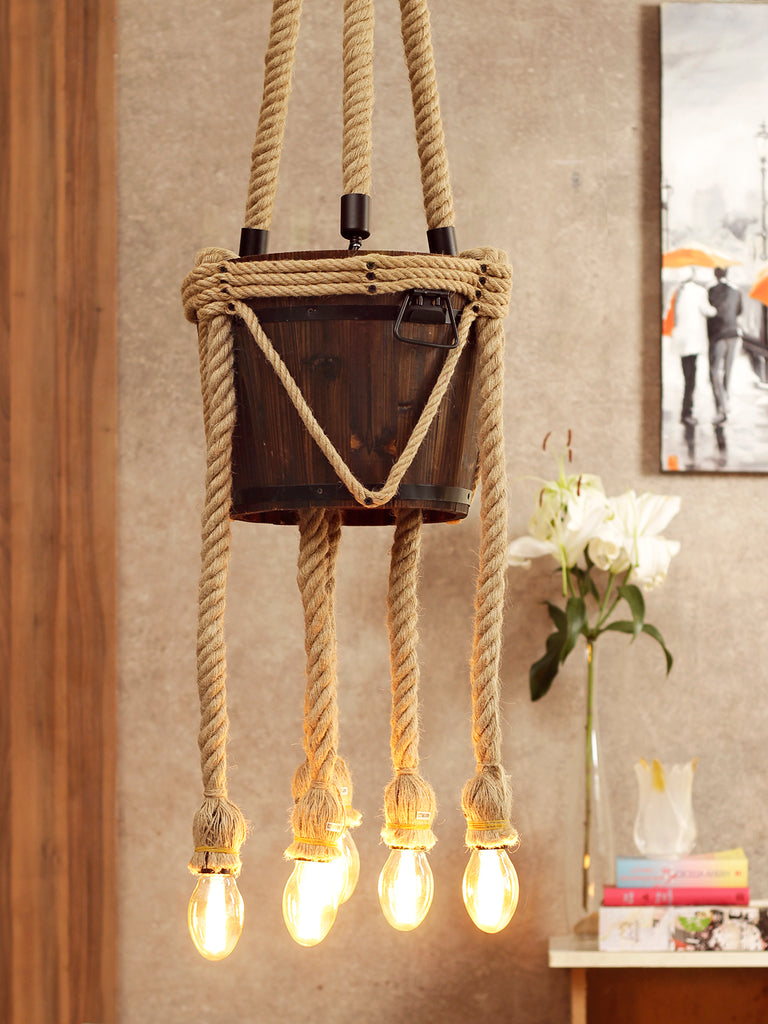 Roper Industrial Pendant Light | Buy Luxury Hanging Lights Online India