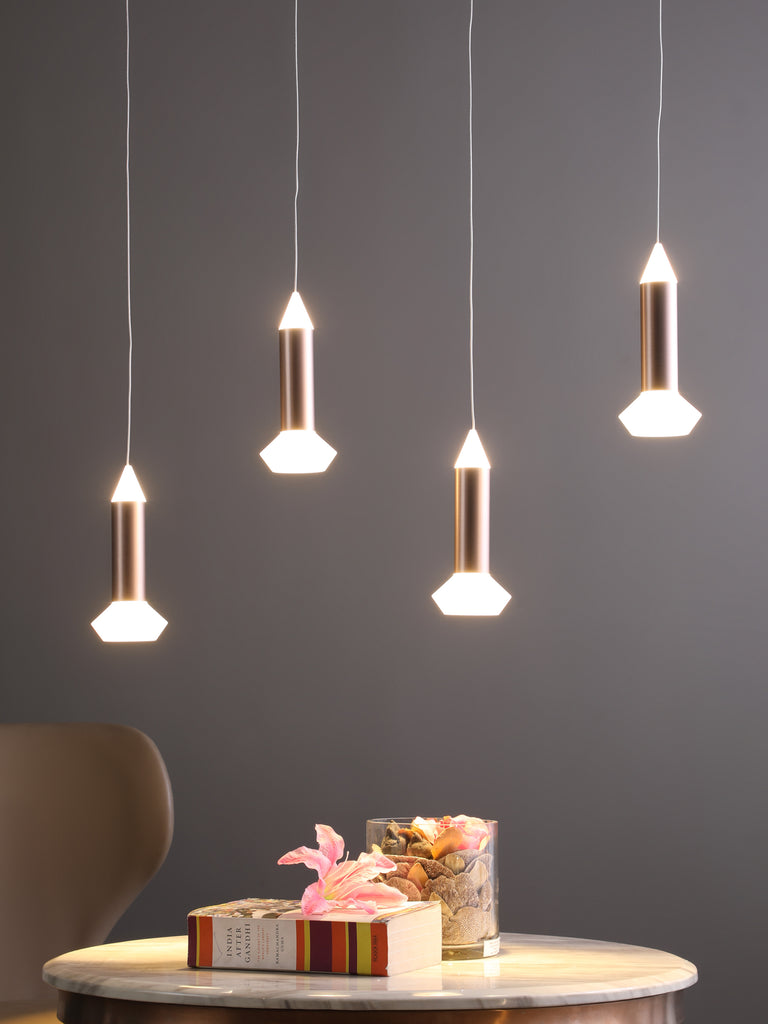 Adeline 4-Lamp | Buy LED Chandeliers Online in India | Jainsons Emporio Lights