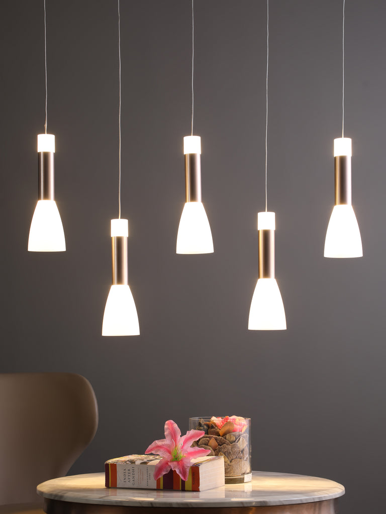 Candolin 5-Lamp | Buy LED Chandeliers Online in India | Jainsons Emporio Lights