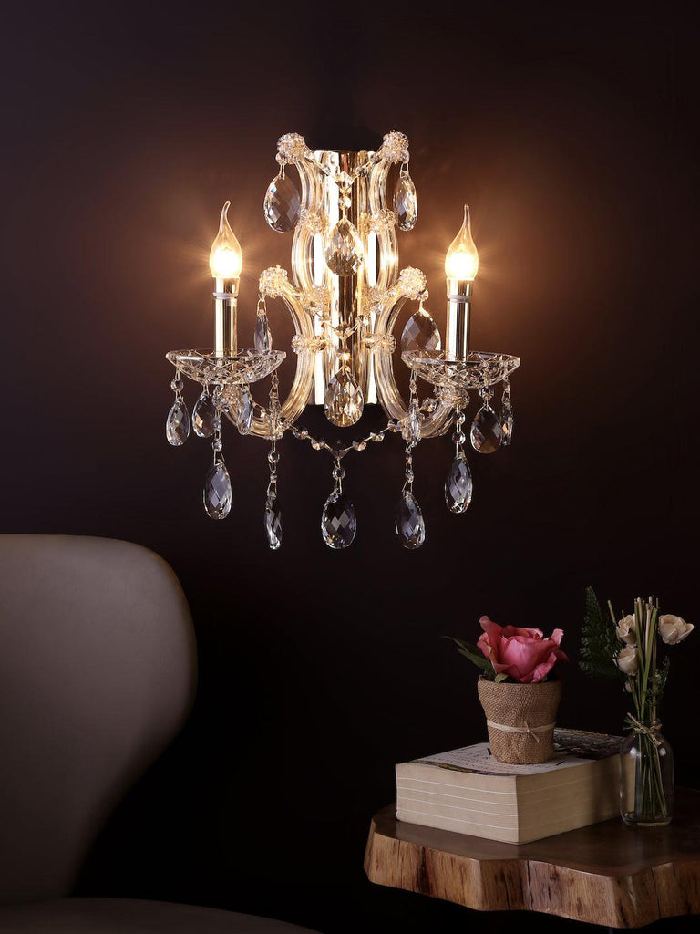 Iris 2-Lamp | Buy Wall Lights Online in India | Jainsons Emporio Lights