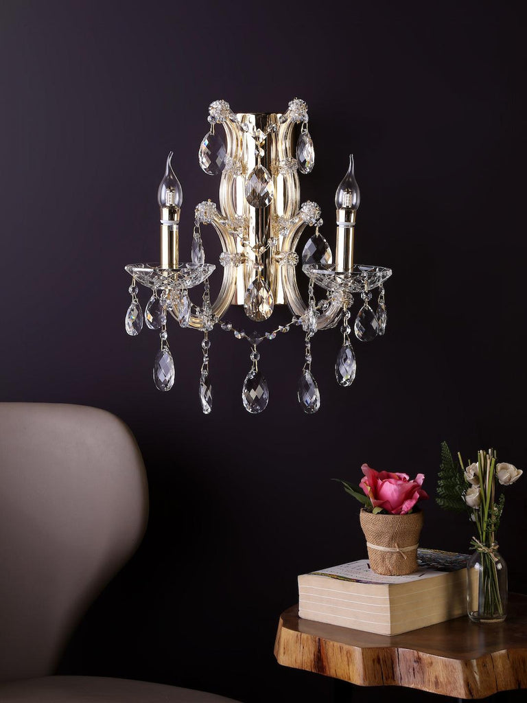 Iris 2-Lamp | Buy Wall Lights Online in India | Jainsons Emporio Lights
