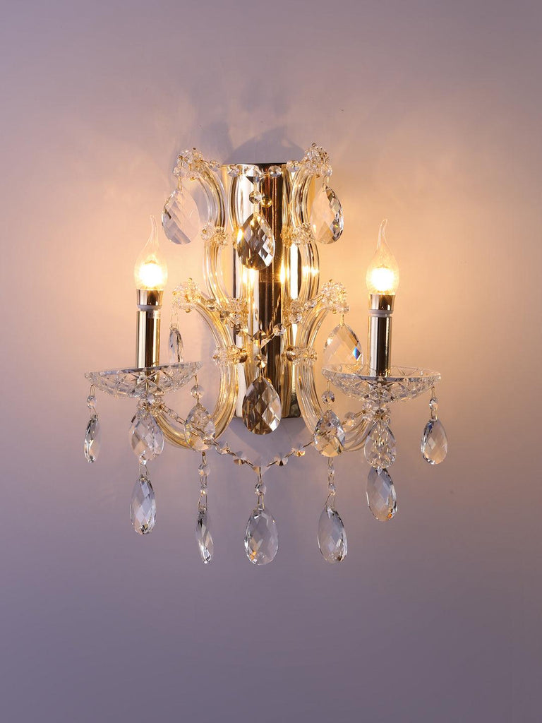 Iris 2-Lamp | Buy Wall Lights Online in India | Jainsons Emporio Lights