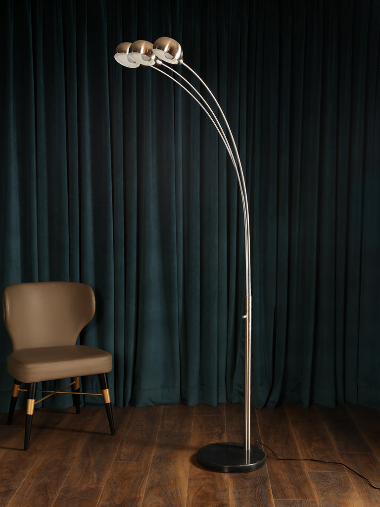 Halden Multi-Light Arc Floor Lamp| Buy Modern Floor Lamps Online India