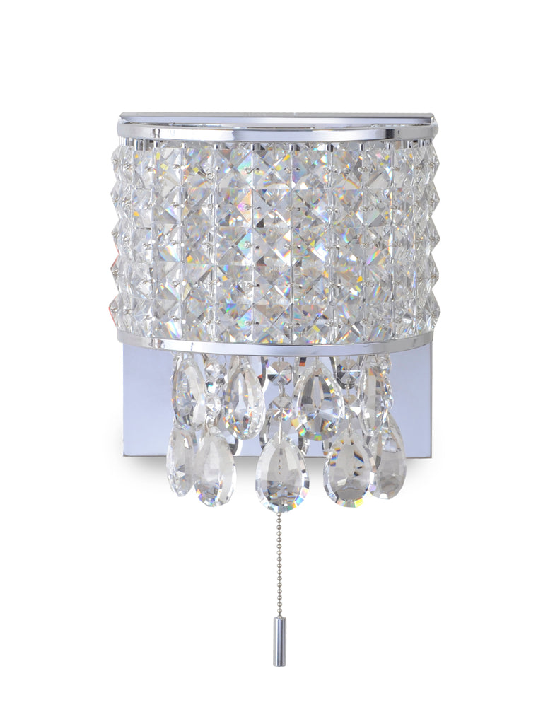 Venissa Crystal Wall Lamp | Buy Modern Wall Light Online India