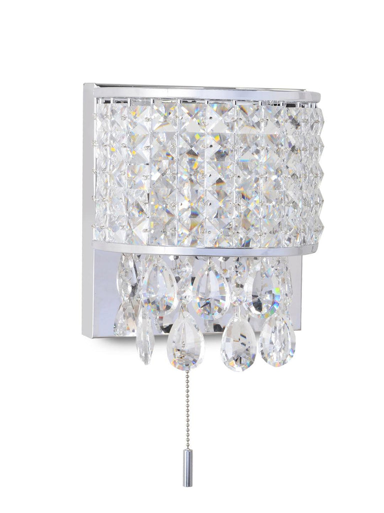 Venissa Crystal Wall Lamp | Buy Modern Wall Light Online India