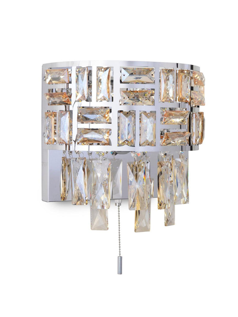Larissa Crystal Wall Lamp | Buy Modern Wall Light Online India