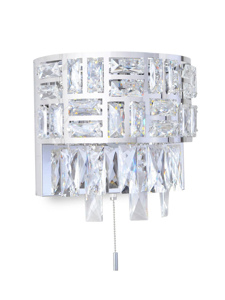 Morissa Crystal Wall Lamp | Buy Modern Wall Light Online India