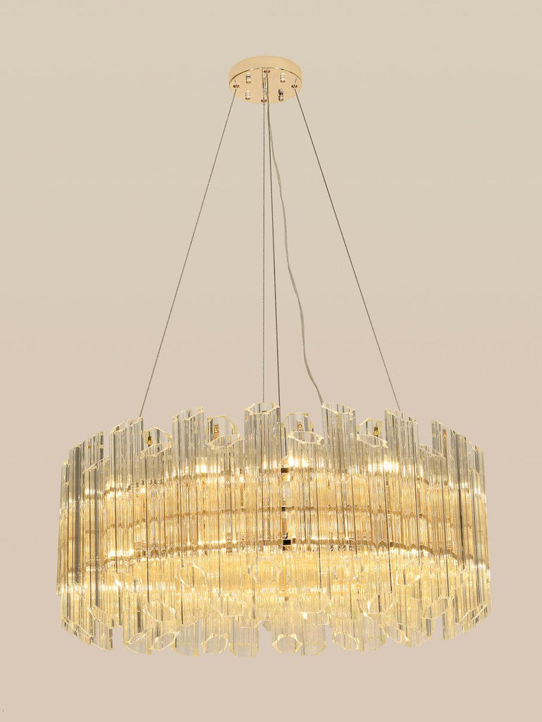 Scarlett Gold Crystal Chandelier | Buy Luxury Chandeliers Online India