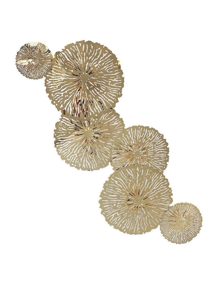 Christos Gold Disc Wall Light | Buy Modern Wall Lights Online India