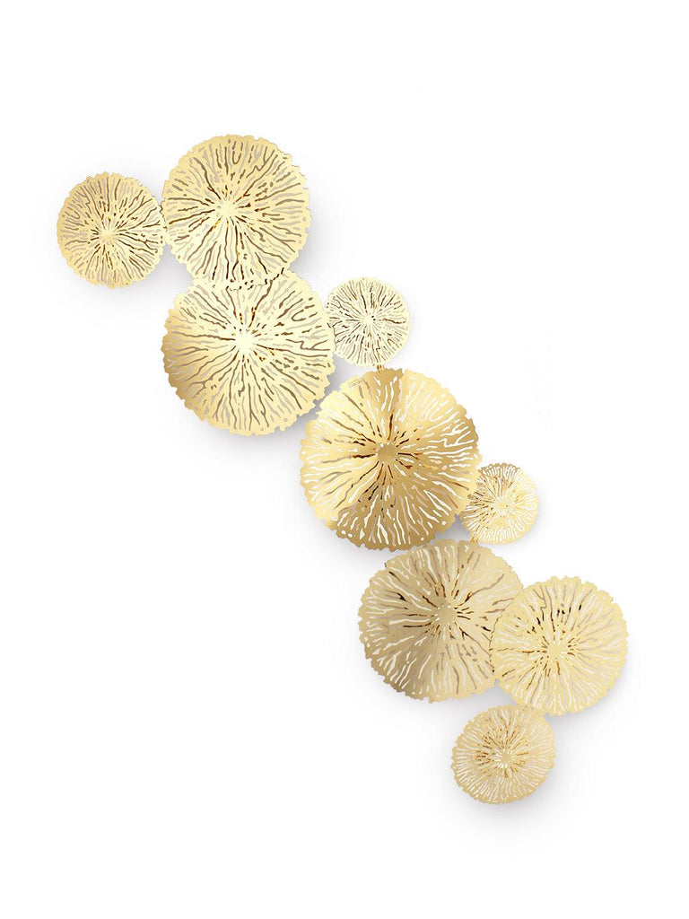 Christos Gold Disc Wall Light | Buy Modern Wall Lights Online India