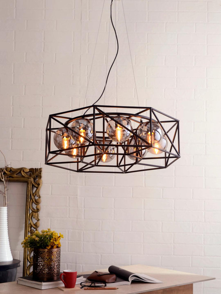 Kurton Industrial Vintage Chandelier | Buy Luxury Chandeliers Online India