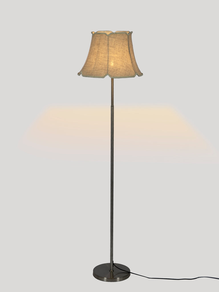 David White Gold Floor Lamp | Buy Luxury Floor Lamps Online India