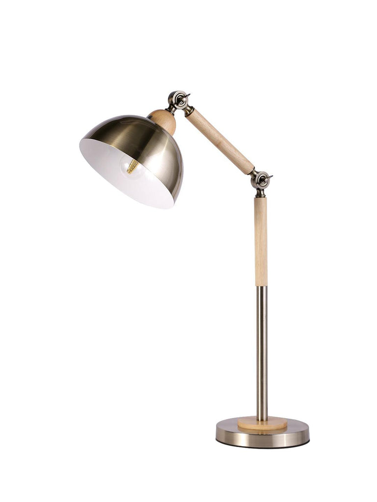 Nilsen Silver Desk Lamp | Buy Modern Desk Lamps Online India