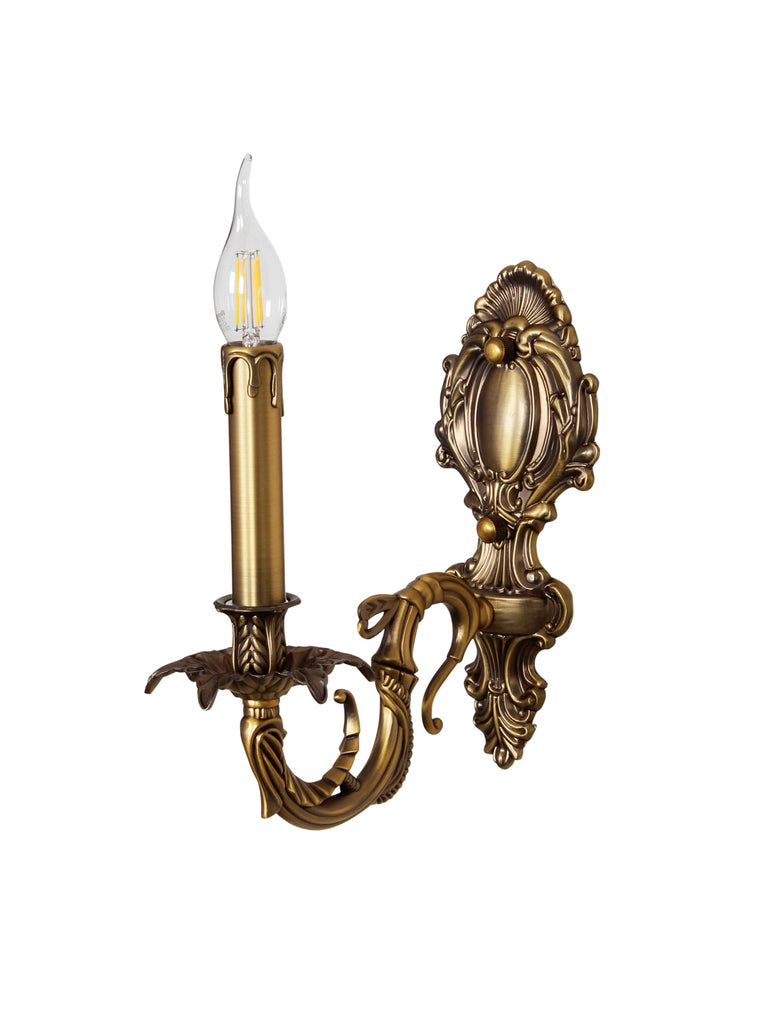 Arabel Gold  Wall Light| Buy Traditional Wall Lights Online India