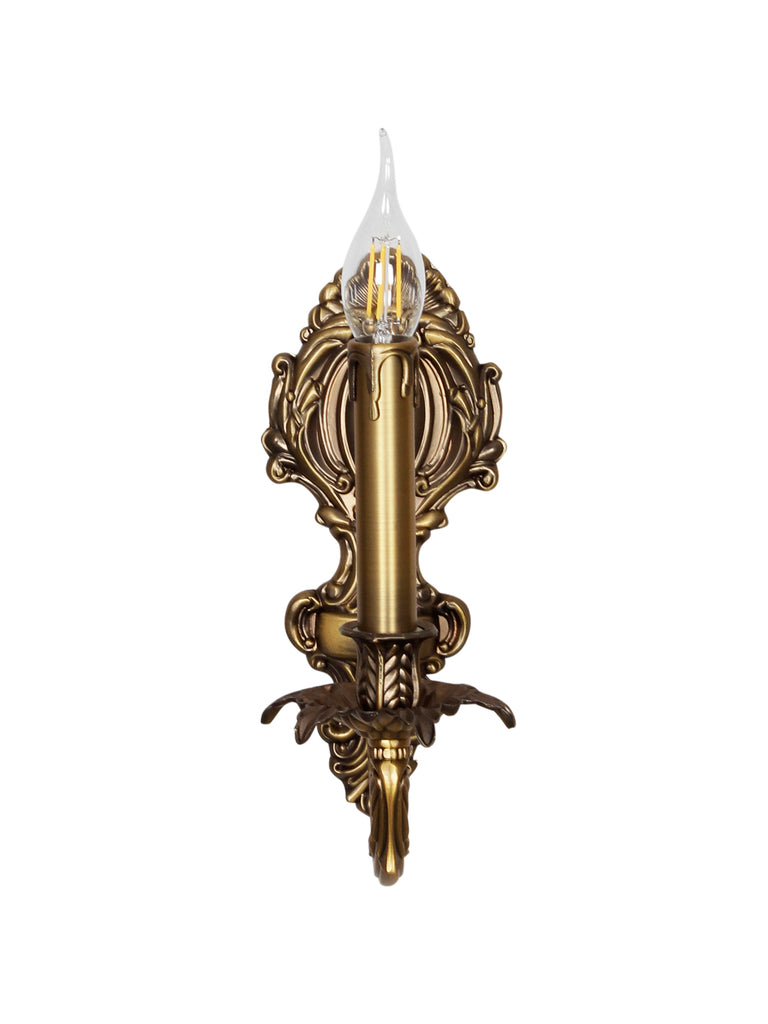 Arabel Gold  Wall Light| Buy Traditional Wall Lights Online India