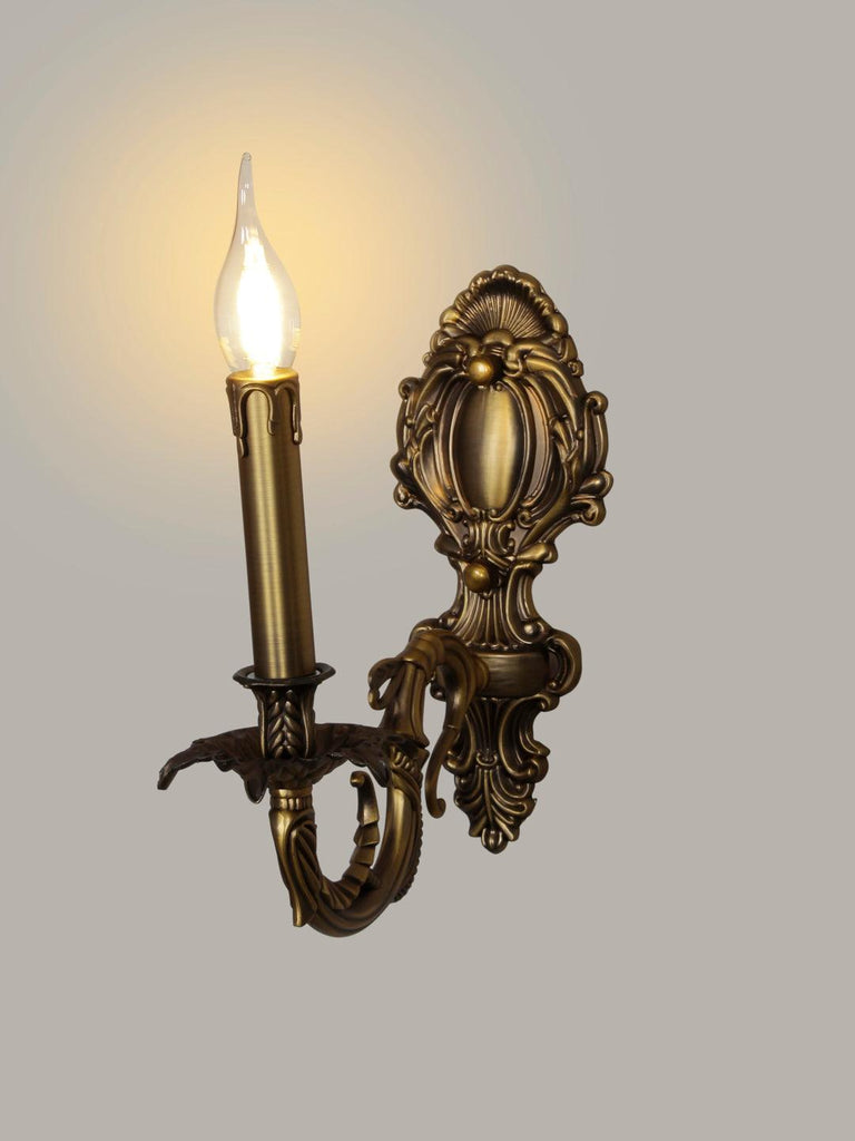 Arabel Gold  Wall Light| Buy Traditional Wall Lights Online India