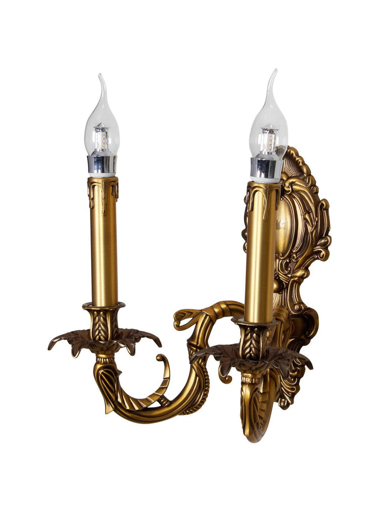 Arabel Gold  Wall Light| Buy Traditional Wall Lights Online India