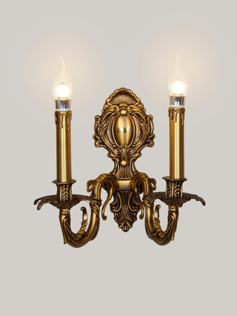 Arabel Gold  Wall Light| Buy Traditional Wall Lights Online India
