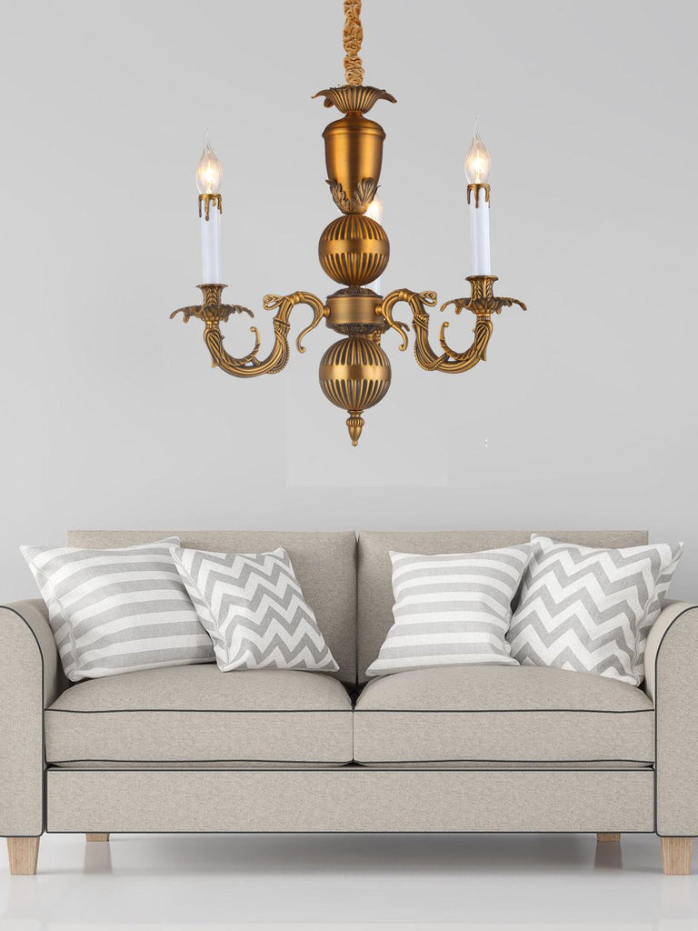 Arabel Bronze Chandelier | Buy Decorative Chandeliers Online India