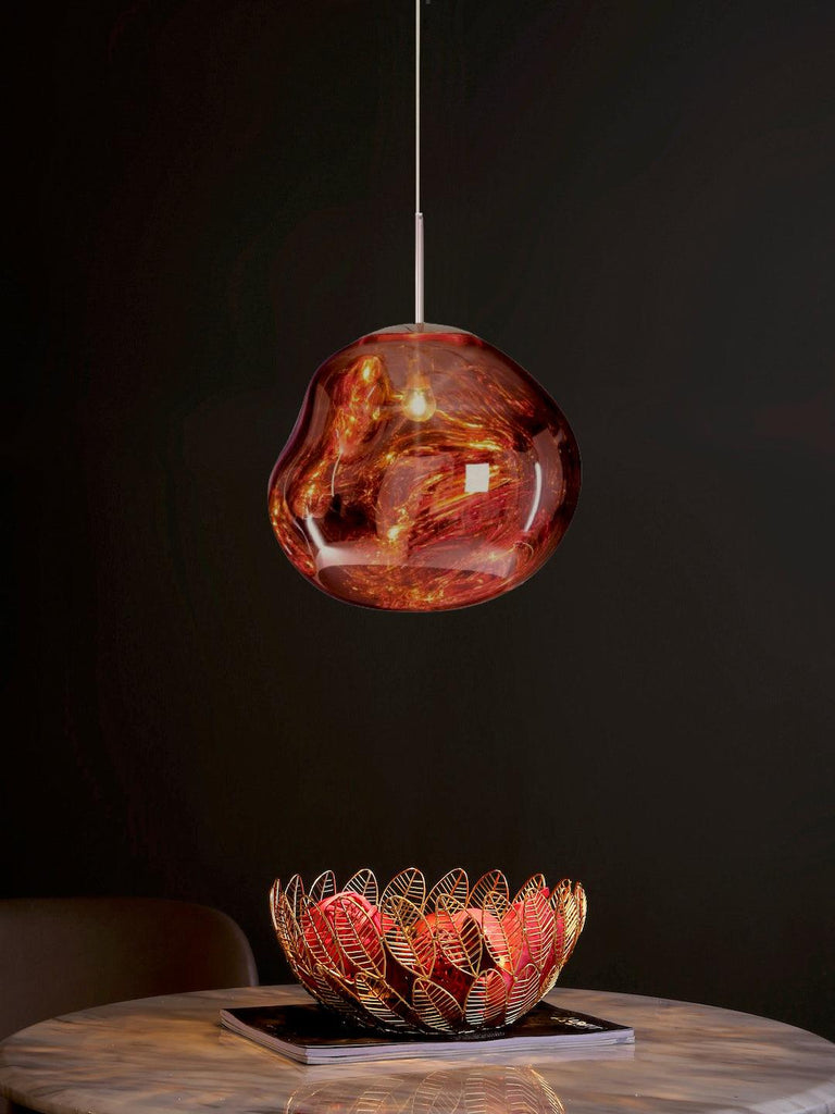 Melt Copper | Buy LED Hanging Lights Online in India | Jainsons Emporio Lights