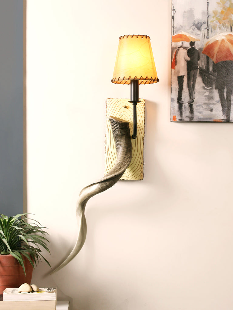 Horn Contemporary Wall Lamp| Buy Luxury Wall Lights Online India